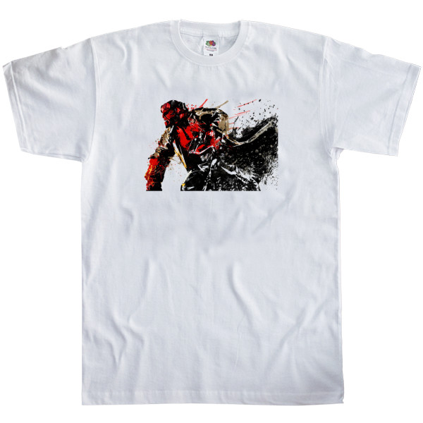 Hellboy - Kids' T-Shirt Fruit of the loom - Нellboy 6 - Mfest