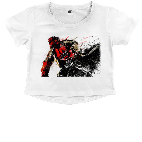 Hellboy - Kids' Premium Cropped T-Shirt - Нellboy 6 - Mfest