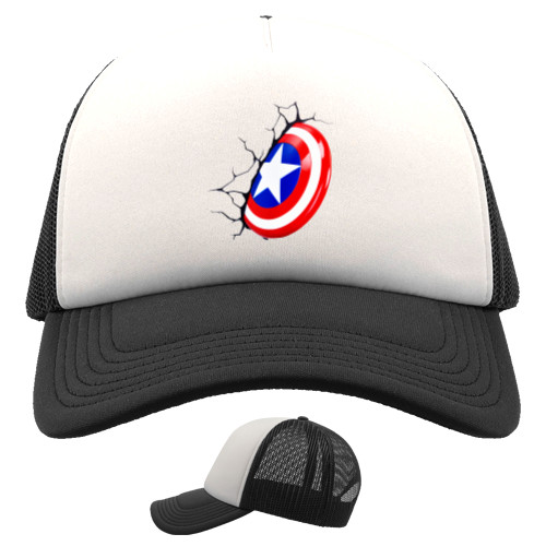 Captain America - Кепка Тракер - Captain America 17 - Mfest