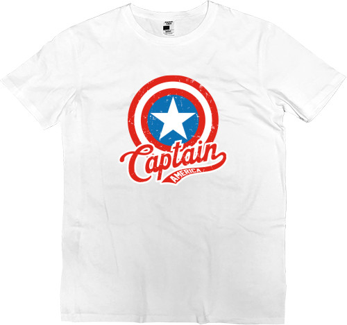 Captain America - Футболка Премиум Детская - Captain America 16 - Mfest