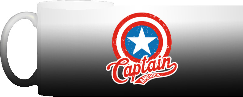 Captain America - Чашка Хамелеон - Captain America 16 - Mfest