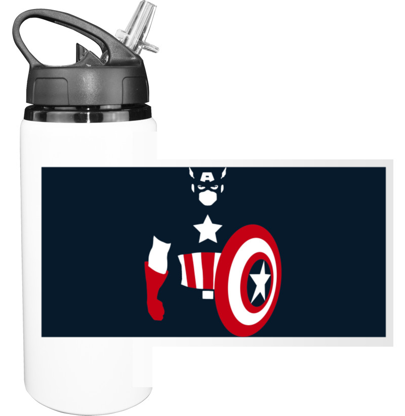 Captain America - Бутылка для воды - Captain America 14 - Mfest