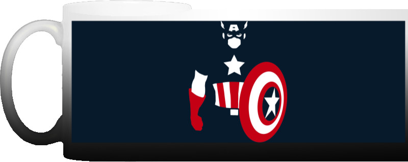 Captain America - Чашка Хамелеон - Captain America 14 - Mfest