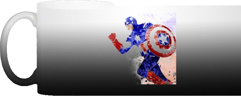 Captain America - Чашка Хамелеон - Captain America 11 - Mfest