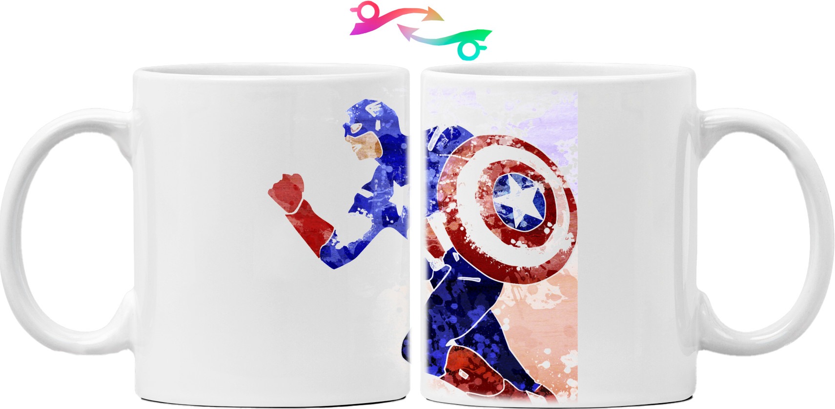 Captain America - Кружка - Captain America 11 - Mfest