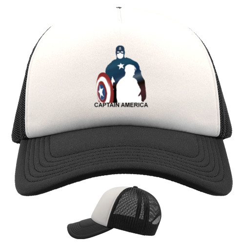 Captain America - Кепка Тракер - Captain America 9 - Mfest