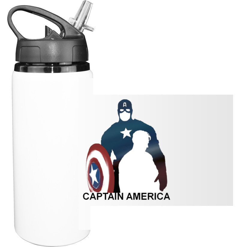 Captain America - Бутылка для воды - Captain America 9 - Mfest