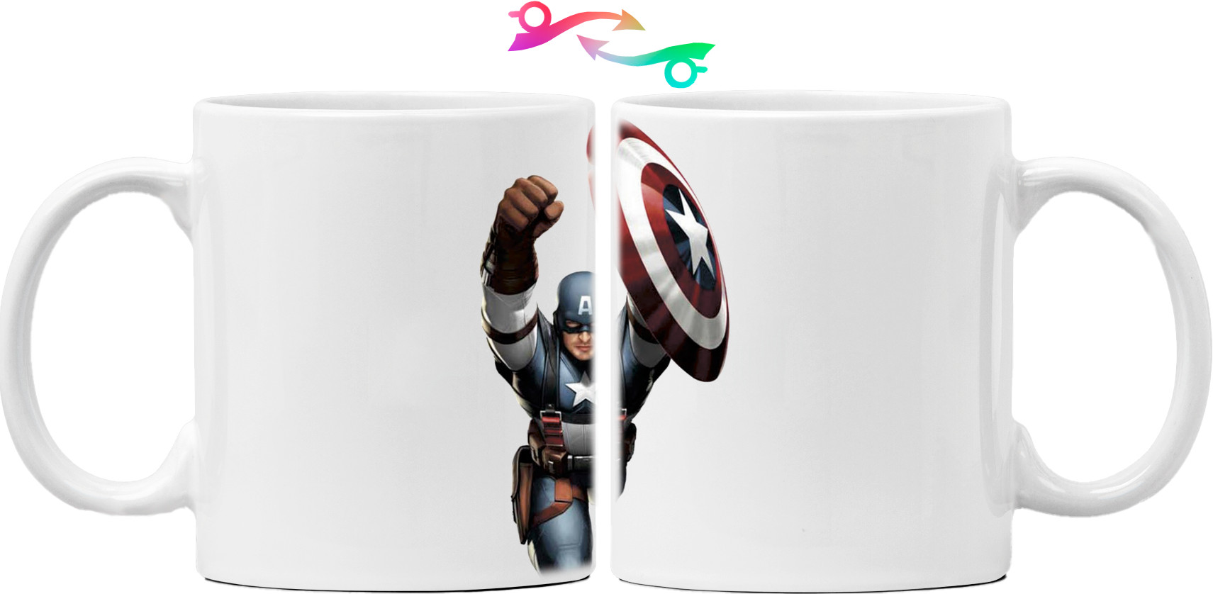 Captain America - Кружка - Captain America 8 - Mfest