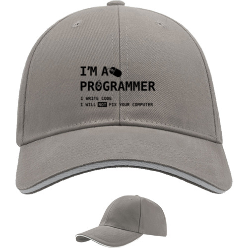 Програміст - Кепка Сендвіч - I am a programmer - Mfest