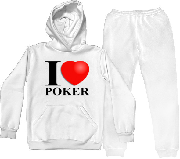 Покер - Костюм спортивный Детский - I love poker - Mfest