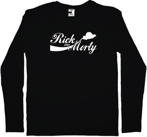 Рик и Морти - Men's Longsleeve Shirt - Rick and Morty art 6 - Mfest