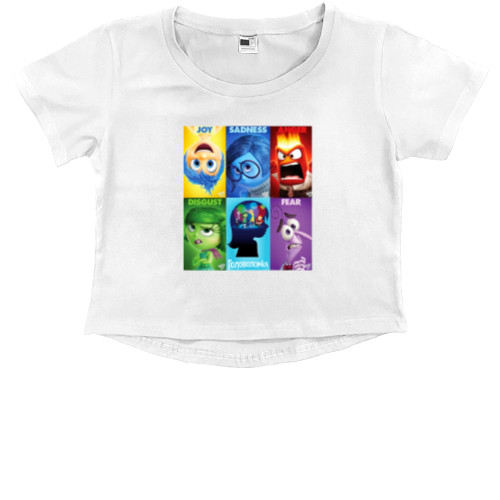 Головоломка - Kids' Premium Cropped T-Shirt - Головоломка 1 - Mfest