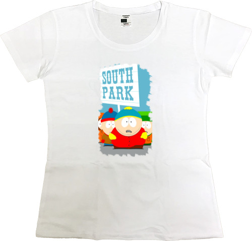 South Park - Футболка Преміум Жіноча - South Park 5 - Mfest