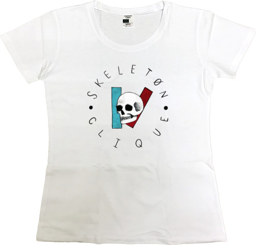 Twenty one Pilots - Women's Premium T-Shirt - Twenty One Pilots Skeleton Clique 1 - Mfest