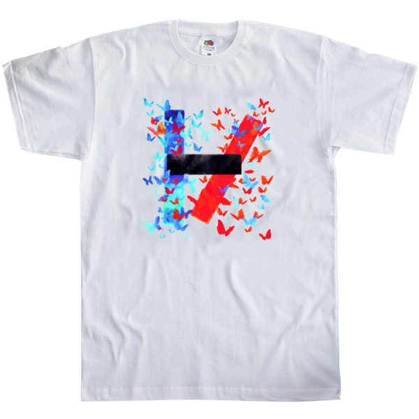Twenty one Pilots - Kids' T-Shirt Fruit of the loom - Twenty One Pilots Butterfly Logo - Mfest