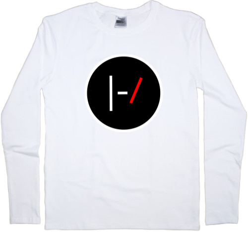 Twenty one Pilots - Men's Longsleeve Shirt - Twenty One Pilots Black Logo - Mfest