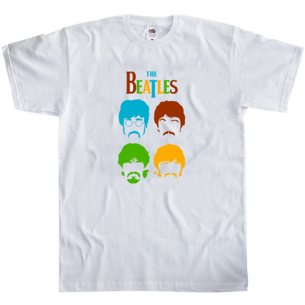 The Beatles - Футболка Классика Детская Fruit of the loom - The Beatles 8 - Mfest
