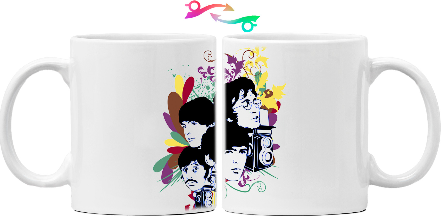 The Beatles - Кружка - The Beatles 4 - Mfest