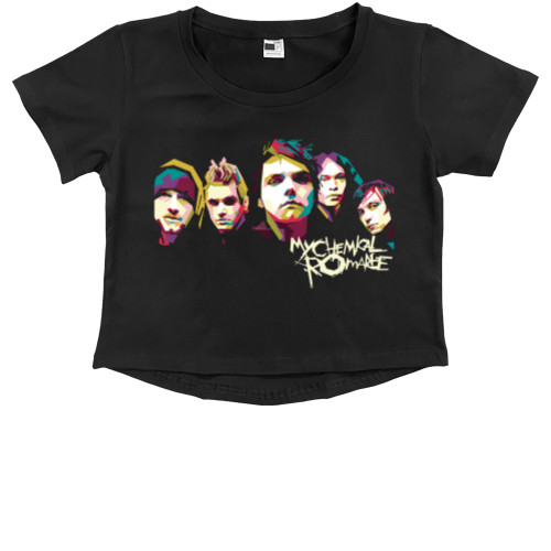 My Chemical Romans - Kids' Premium Cropped T-Shirt - My Chemical Romance 1 - Mfest