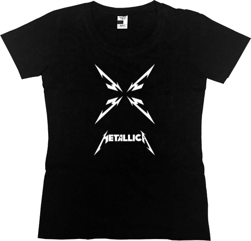Metallica - Футболка Преміум Жіноча - Metallica 1 - Mfest