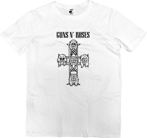 Guns n Roses - Kids' Premium T-Shirt - Guns n roses крест - Mfest