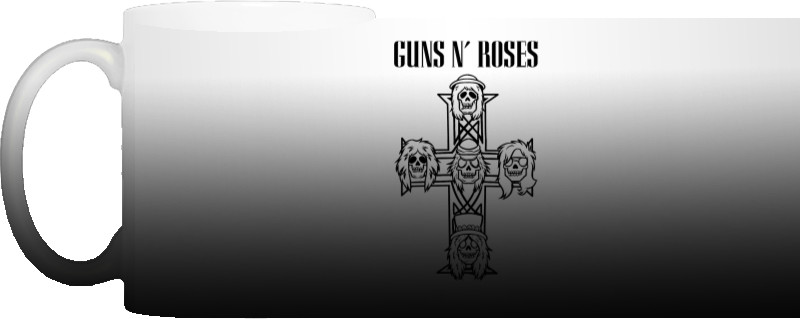 Guns n Roses - Magic Mug - Guns n roses крест - Mfest