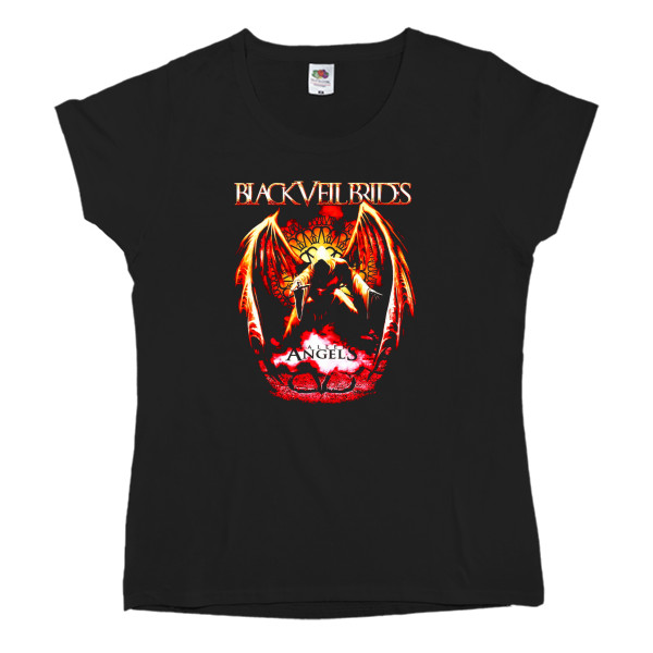 Black Vell Bridges - Women's T-shirt Fruit of the loom - Black Veil Brides Fallen Angels - Mfest