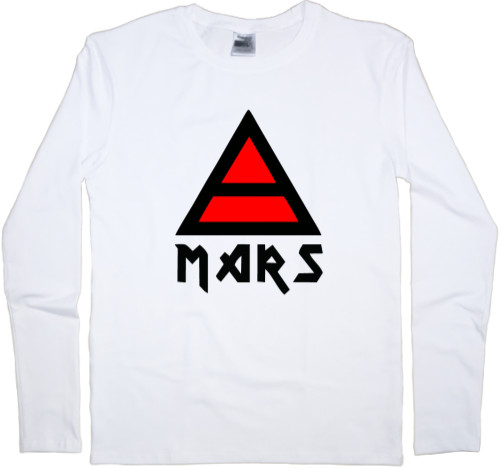 30 second to mars - Men's Longsleeve Shirt - 30 seconds to mars 3 - Mfest
