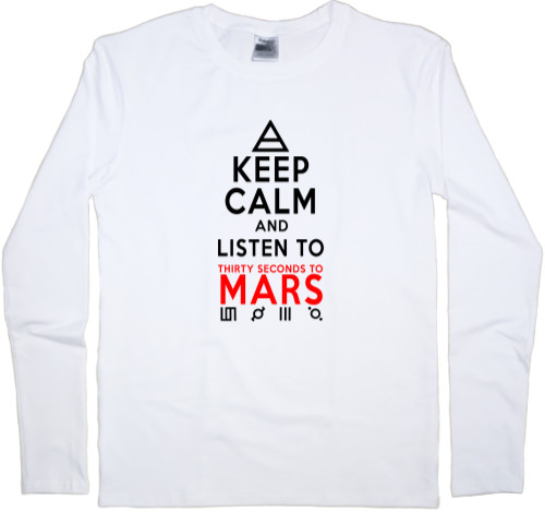 30 second to mars - Men's Longsleeve Shirt - 30 seconds to mars 6 - Mfest