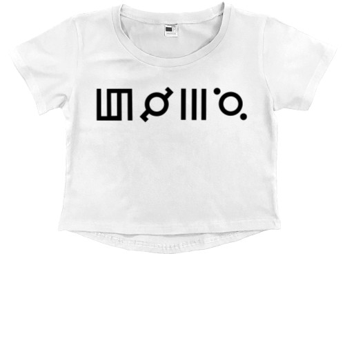 30 second to mars - Kids' Premium Cropped T-Shirt - 30 seconds to mars 1 - Mfest