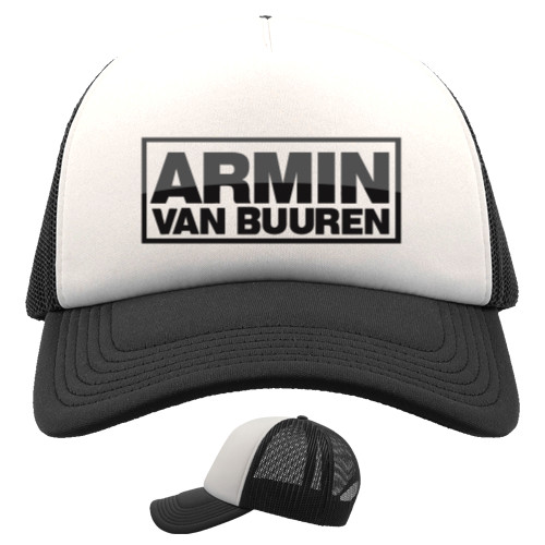Armin Van Buuren - Кепка Тракер Детская - Armin Van Buuren - 1 - Mfest