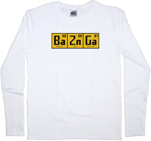 Теория большого взрыва - Kids' Longsleeve Shirt - Bazinga 12 - Mfest