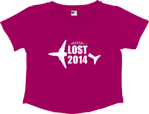 Lost - Кроп - топ Преміум Жіночий - Lost 7 - Mfest