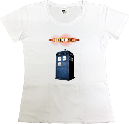 Doctor Who Logo + Tardis