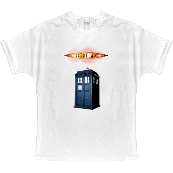 Doctor Who Logo + Tardis