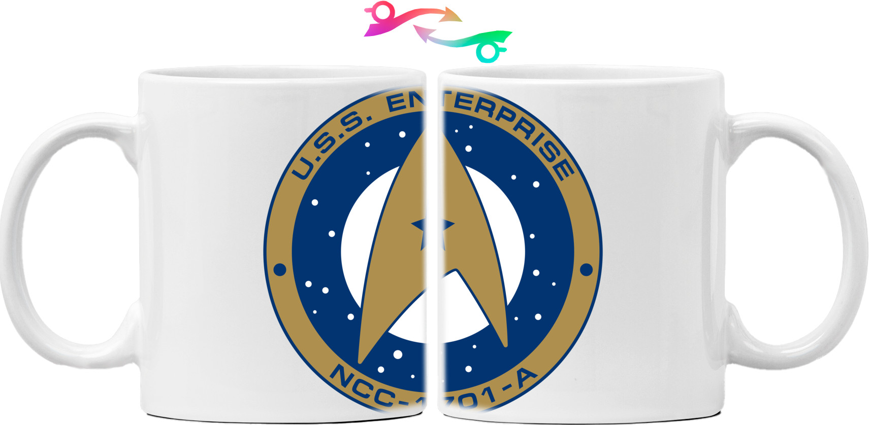 Star Trek USS Enterpise NCC-1701 Badge