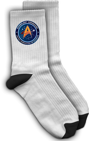 Star Trek - Socks - Star Trek StarFleet Command Badge - Mfest