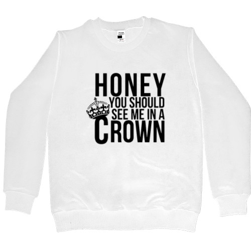 Sherlock - Men’s Premium Sweatshirt - Sherlock Honey You Should See Me In A Crown - Mfest