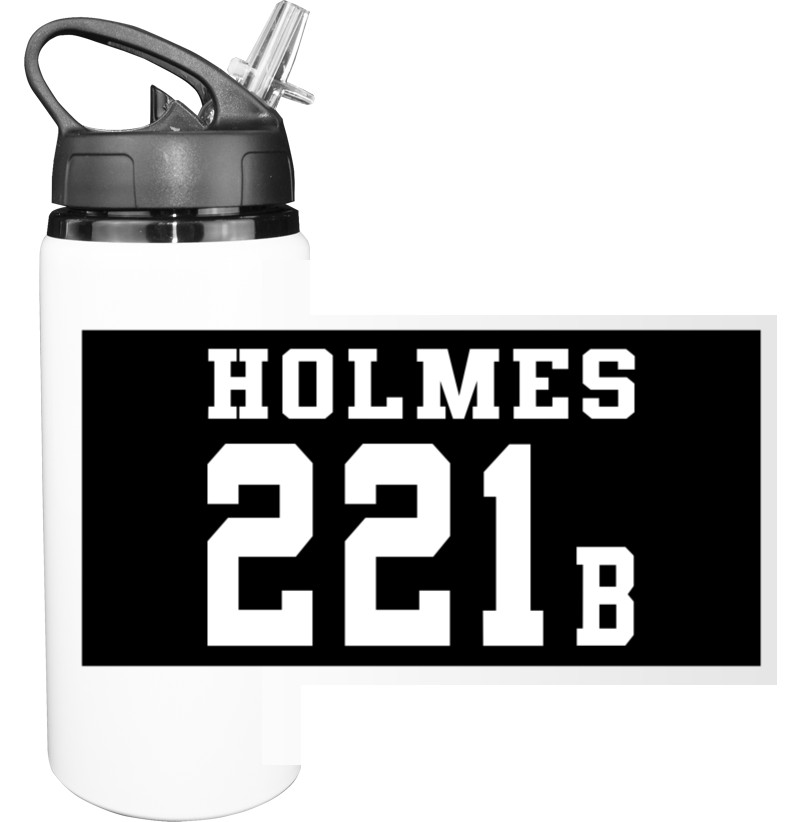 Sherlock - Бутылка для воды - Sherlock Holmes 221 В - Mfest