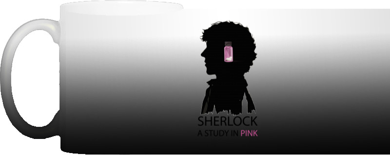 Sherlock - Чашка Хамелеон - Sherlock a study in pink - Mfest