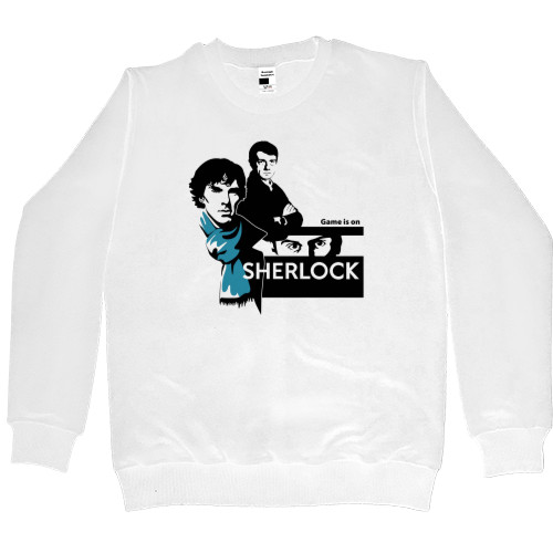 Sherlock - Women's Premium Sweatshirt - Game is on Sherlock - Mfest