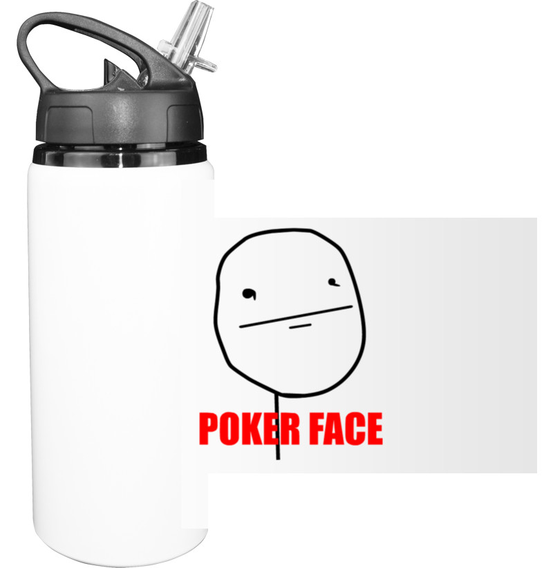 Poker face