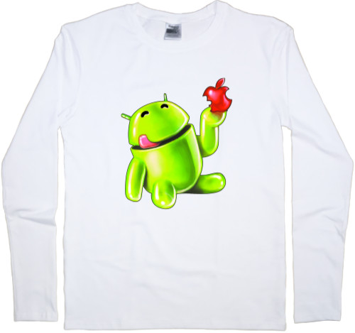 Интернет приколы - Kids' Longsleeve Shirt - Android - Mfest