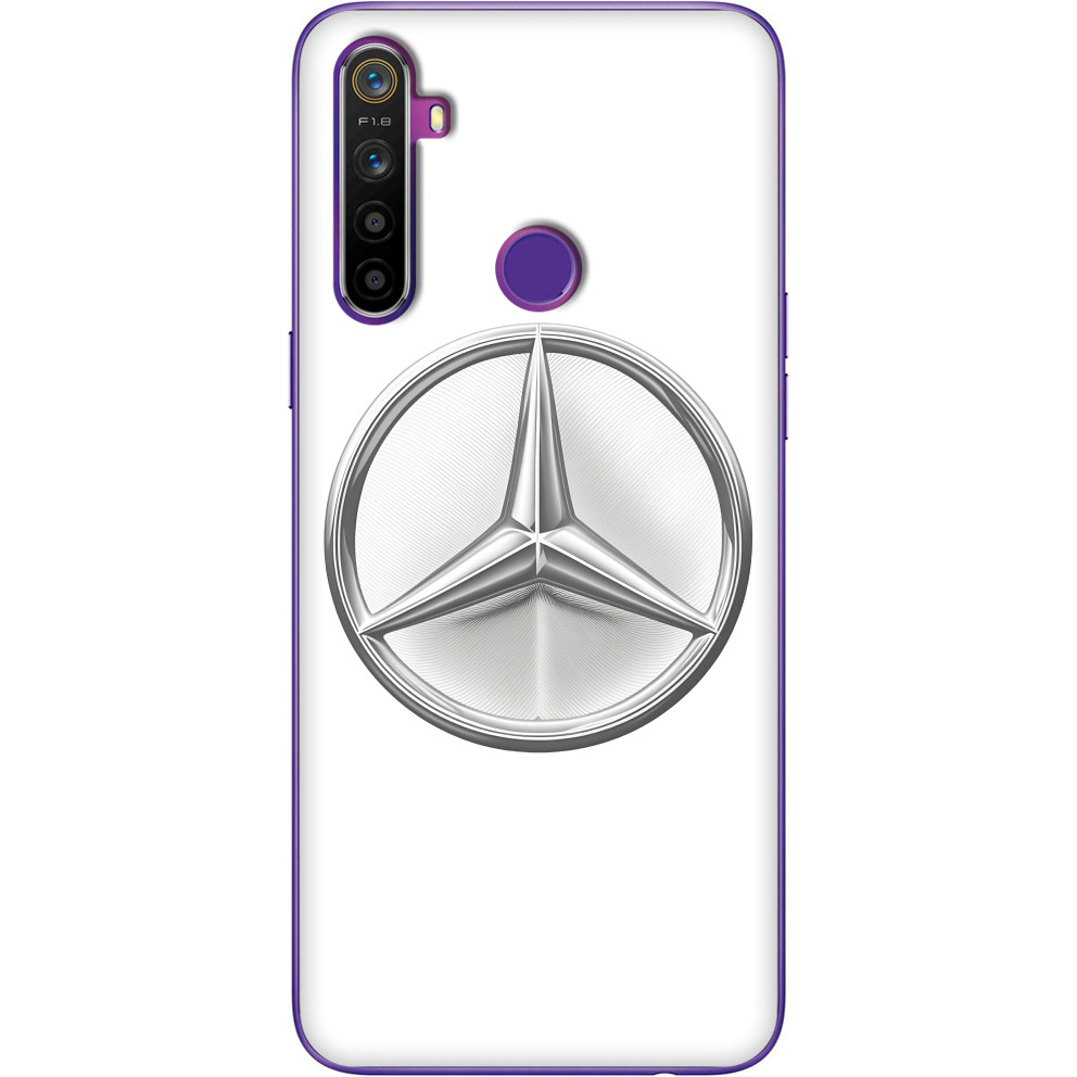 Mercedes Benz Logo Metallic