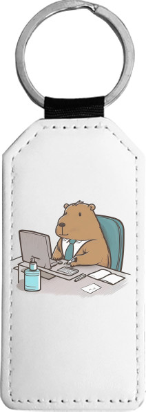 Capybara in the office