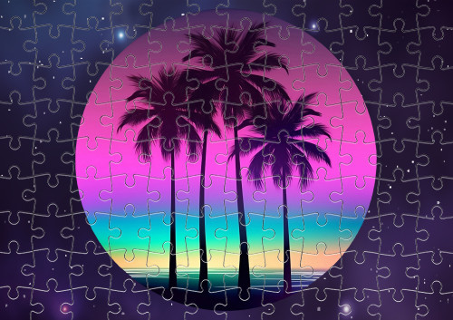 Пальмовий пляж  М'які відтінки