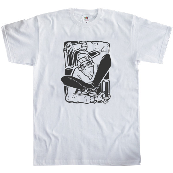 Граффити - Kids' T-Shirt Fruit of the loom - ACAB - Mfest