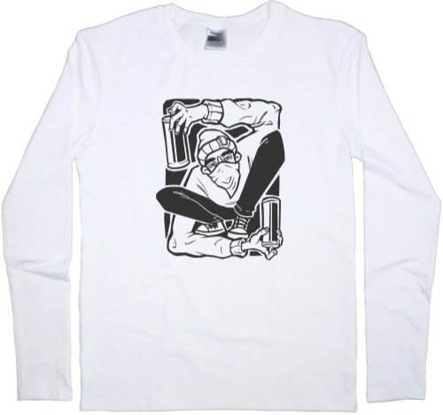 Граффити - Men's Longsleeve Shirt - ACAB - Mfest