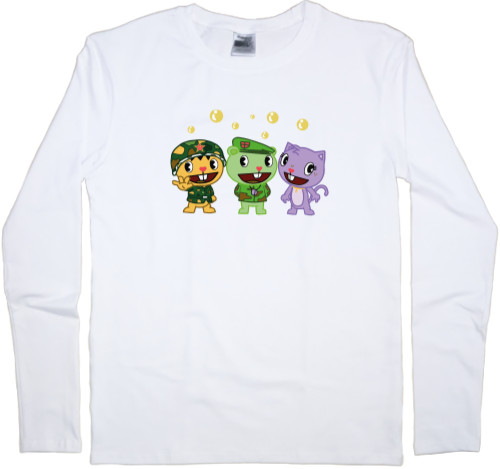 Happy Tree Friends - Kids' Longsleeve Shirt - happy tree friends - Mfest