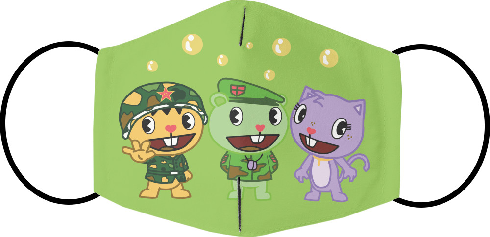 Happy Tree Friends - Маска на лице - Happy Tree Friends - Mfest